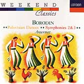 Borodin: Symphonies No.2, No.3, Polovtsian Dances, etc / Ernest Ansermet(cond), Suisse Romande Orchestra