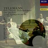 Telemann: Viola Concerto, Don Quichotte, etc / Marriner