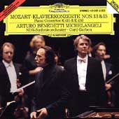 Mozart: Piano Concertos No.13, No.15 / Arturo Benedetti Michelangeli(p), Cord Garben(cond), NDR Symphony Orchestra