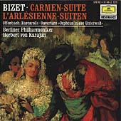 Bizet: "Carmen" Suite, etc;  Offenbach / Karajan, Berlin PO