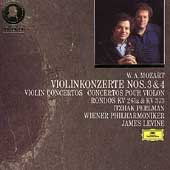 Mozart: Violin Concertos nos 3 & 4, etc / Perlman, Levine