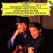 Bartok: Violinkonzert no 2; Moret / Mutter, Ozawa, Boston SO