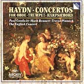 Haydn: Concertos for Oboe, Trumpet, Harpsichord / Trevor Pinnock(cond), English Concert, etc