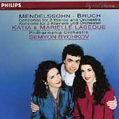 Mendelssohn, Bruch: Concertos for Two Pianos / The Labeques