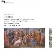 Monteverdi: L'Orfeo / Pickett, Ainsley, Bott, Gooding 