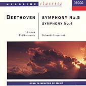 Beethoven: Symphony No 4 & 5 / Vienna PO