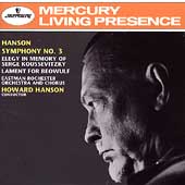 Hanson: Symphony no 3, etc / Hanson, Eastman-Rochester Orch Hanson: Symphony no 3, etc / Hanson, Eastman-Rochester Orch