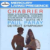 Chabrier, Roussel / Paul Paray, Detroit Symphony