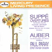 Suppe, Auber: Overtures / Paray, Detroit Symphony