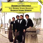 American Originals -Barber & Ives (1990-91) / Emerson String Quartet, Eugene Drucker(vn), etc American Originals -Barber & Ives (1990-91) / Emerson String Quartet, Eugene Drucker(vn), etc
