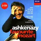Favourite Mozart / Vladimir Ashkenazy