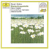 Mozart: Clarinet Quintet K.581; Brahms: Clarinet Quintet Op.115 / Amadeus Quartet, Karl Leister(cl)