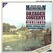 Heinichen: Dresden Concerti  / Goebel
