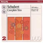 Schubert: Complete Trios / Beaux Arts Trio, Grumiaux Trio