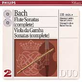 Bach: Flute Sonatas, Viola da Gamba Sonatas / Larrieu, et al