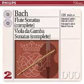 Bach: Flute Sonatas, Viola da Gamba Sonatas / Larrieu, et al Bach: Flute Sonatas, Viola da Gamba Sonatas / Larrieu, et al