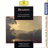 Classikon-Brahms: Violin Concerto & Sonata 1/Zukerman, et al