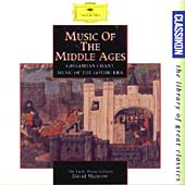 Music of the Middle Ages Music of the Middle Ages