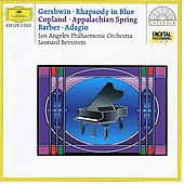 Gershwin: Rhapsody in Blue; Copland: Appalachian Spring; Samuel Barber: Adagio