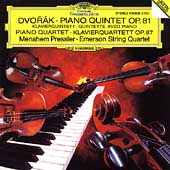 Dvorak: Piano Quintet Op.81, Piano Quartet Op.87 / Emerson String Quartet, Menahem Pressler(p) Dvorak: Piano Quintet Op.81, Piano Quartet Op.87 / Emerson String Quartet, Menahem Pressler(p)