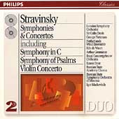 Stravinsky: Symphonies and Concertos / Davis, Markevitch