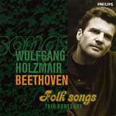 Beethoven: Folk Songs / Wolfgang Holzmair, Trio Fontenay
