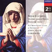 モンテヴェルディ合唱団/Monteverdi： Vespro della Beata Vergine 1610 / Gardiner[4434822]