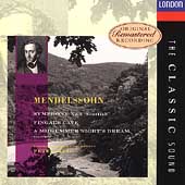 Mendelsshohn: Symphony No 3 "Scottish", etc / Maag, London SO