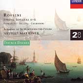ͥ롦ޥʡ/Rossini String Sonatas 1-6  Donizetti, et al / Marriner[4438382]