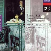 Saint-Saens: Piano Concertos 1-5 / Roge, Dutoit