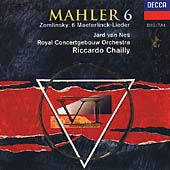 Mahler: Symphony No.6/Zemlinsky: 6 Maeterlinck Lieder Mahler: Symphony No.6/Zemlinsky: 6 Maeterlinck Lieder