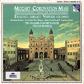 Mozart: Coronation Mass, Exsultate Jubilate, Vesperae Solennes de Confessore / Trevor Pinnock(cond), English Concert and Choir, Barbara Bonney(S), Jamie MacDougall(T), etc