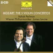 Mozart: 5 Violin Concertos, etc / Itzhak Perlman(vn), James Levine(cond), Vienna Philharmonic Orchestra