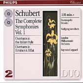 Schubert: Complete Symphonies Vol 1 / Sawallisch, Leppard