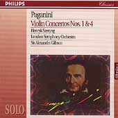 Paganini: Violin Concertos no 1 & 4 / Szeryng, et al