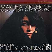 Rachmaninov, Tchaikovsky: Piano Concertos / Martha Argerich