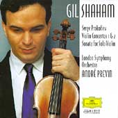 Prokofiev: Violin Concertos 1 & 2, Sonata for Violin Solo Op.115 / Gil Shaham(vn), Andre Previn(cond), London