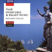 Verdi: Overtures & Ballet Music / Chailly