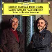 Ravel: Piano Concerto, Piano Concerto for the Left Hand, Valses Nobles et Sentimentales / Krystian Zimerman(p), Pierre Boulez(cond), Cleveland Orchestra