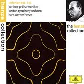 Henze: Symphonies Nos. 1-6