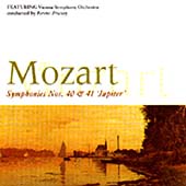 Mozart: Symphonies No 41 & 40 / Fricsay, Vienna SO