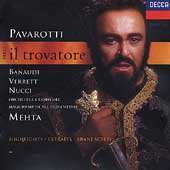 Verdi: Il Trovatore (excerpts) / Pavarotti, Mehta Verdi: Il Trovatore (excerpts) / Pavarotti, Mehta