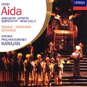 Verdi: Aida - Highlights / Karajan, Tebaldi, Simionato et al