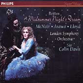 Britten: A Midsummer Night's Dream / Davis, McNair, Asawa