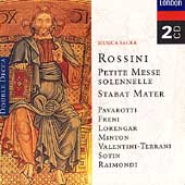 Rossini: Petite Messe Solennelle, etc / Pavarotti, et al