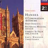 Handel: 4 Coronation Anthems, etc / King's College, et al