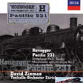 Honegger: Pacific 231, Symphony no 2, etc / Zinman, et al