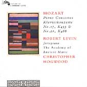 Mozart: Piano Concertos no 17 & 20 / Levin, Hogwood