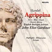 Handel: Agrippina - Highlights / Gardiner, Jones, Miles