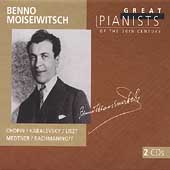 Great Pianists of the 20th Century - Benno Moiseiwitsch